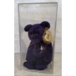 Princess Diana TY Beanie Baby First Edition. Circa 1997 - Retired, Made In Indonesia. Made With