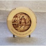 A 1930's Ashtead Pottery Guinness Advertising Ashtray with Illustration of Sam Weller by 'Phiz',