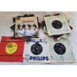 Vinyl 7" singles including The Beatles Twist and Shout, Mono GEP 8882We Can Work it out, R5389; I