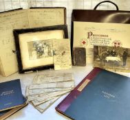 Local Interest - Hope Valley, Derbyshire - An interesting 19th century family archive of ephemera