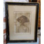 The Lady Meutas framed print, "in his Majesty's collection", "published as Act directs August 12