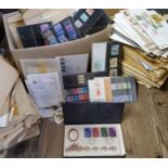 Stamps - a very large collection of mint stamps issued by Stanley Gibbons promotions; a Queen