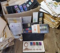 Stamps - a very large collection of mint stamps issued by Stanley Gibbons promotions; a Queen