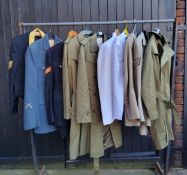 Militaria - Uniforms - various WWII reenactment uniforms, including an original RAF mess jacket;