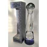 Clase Azul Plata Tequila, blanco Tequila in a handmade decanter, boxed