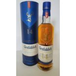 Glenfiddich 14 Year Old Bourbon Barrel Reserve Single Malt Scotch Whisky 70cl, 43% vol, boxed