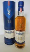 Glenfiddich 14 Year Old Bourbon Barrel Reserve Single Malt Scotch Whisky 70cl, 43% vol, boxed