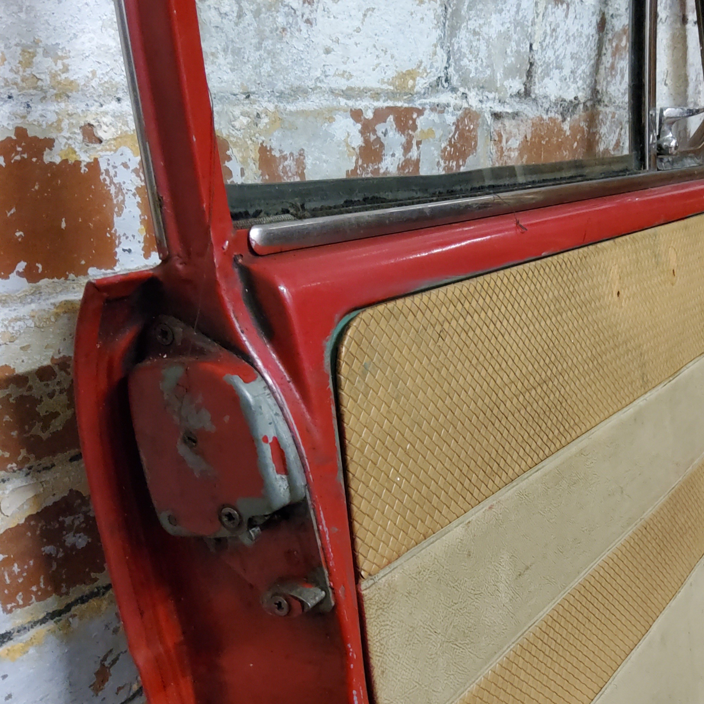 Automobilia & Auto Jumble - Three classic car doors, British Leyland possibly a Morris 1300 nearside - Image 2 of 13