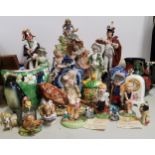 Collectible Ceramics - a Beswick "Gryphon" Alice series model, printed marks to base; Wade novelty