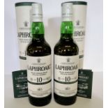 Laphroaig 10 Year Old Islay Single Malt Scotch Whisky Cask Strength Batch 015, 70cl, 56.5%, boxed