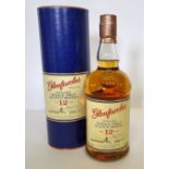 Glenfarclas 12 Years Old Single Highland Malt Scotch Whisky, distilled and bottled by J. & G. Grant,