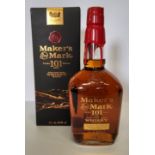 Markers Mark 101 Proof Travellers' Edition Kentucky Straight Bourbon Whisky, 1L 50.5% vol, boxed