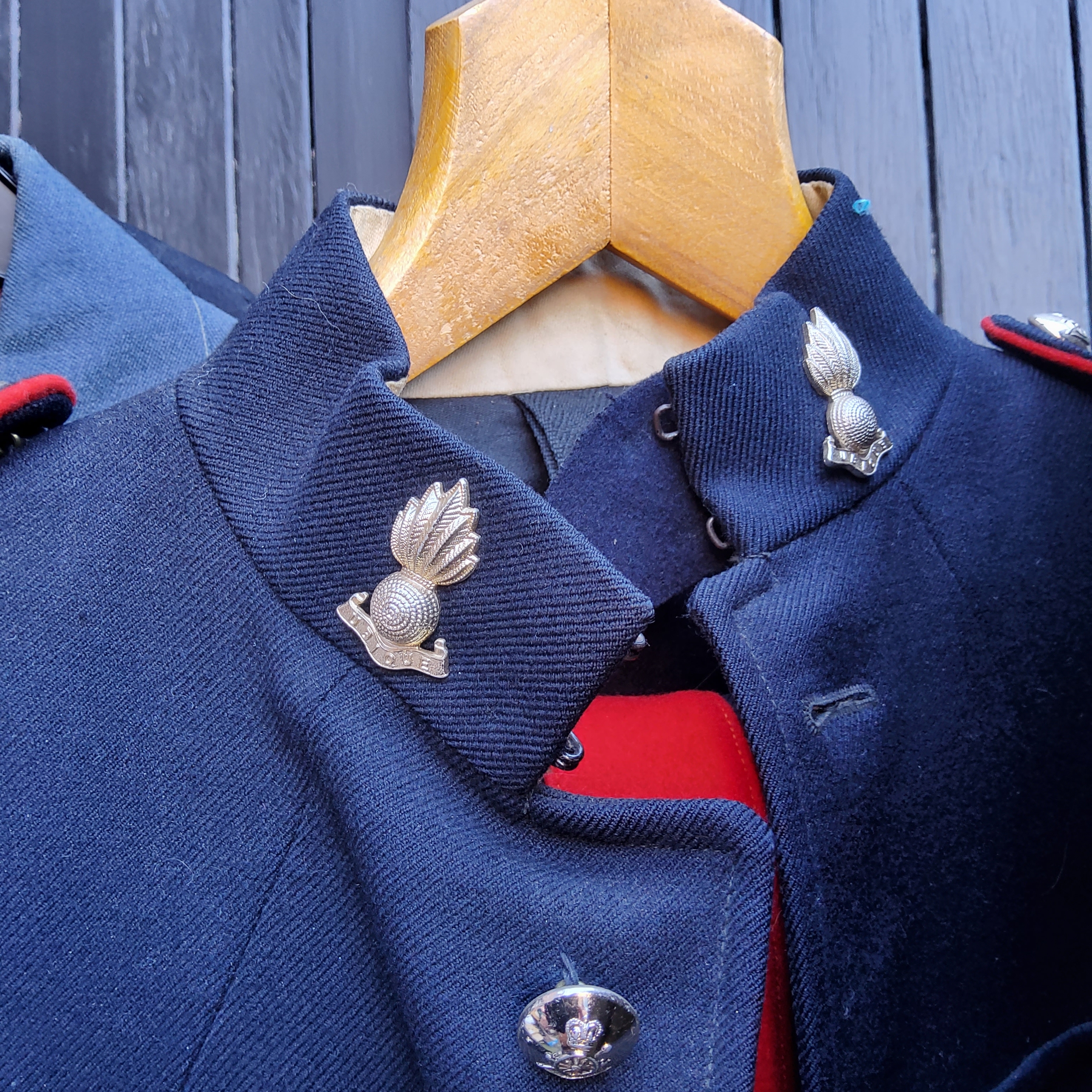 Militaria - Uniforms - various WWII reenactment uniforms, including an original RAF mess jacket; - Image 5 of 5
