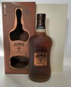 Jura Tide, 21 Year Old Single Malt Scotch Whisky, bottled 2022, 46.7% Vol  70 cl, boxed