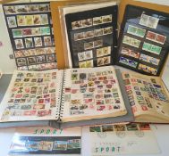 Philately & Postal History - an album of mint stamp issues covering different topics including