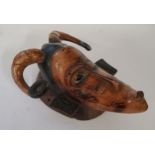 Tribal Art - A Guro zamble mask from the Ivory Coast, with typical regional qualities of blended