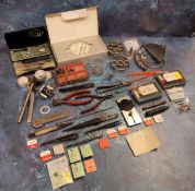 Amended image - Watchmaker's Tools - Incabloc driving tool for shock-absorber; Gauge for B.C.L.&