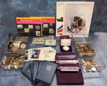 Collectors Coins - United States Proof set 1985; others 1986, 1987 (2);  an American Eagle One Ounce