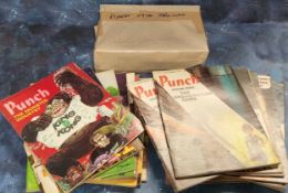 Punch Publications including 1976 (44 issues); 1977 (46 issues); 1978 (46 issues); 1979 (49 issues);