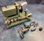 Froidevaux Motor for sawing watch bracelet lugs complete with brackets