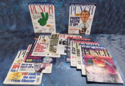 Punch Magazines including 1988 (38 issues); 1989 (46 issues); 1990 (44 issues); 1991 (52 issues);