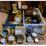 Horology  - Art Deco and later clocks including London Clock Company carriage clock; Timemaster,