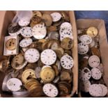 Pocket watch movements, spares, dials including J G Graves, P H Geldart Darlington,Tylar Smith,