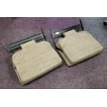 Automobilia  - a pair of Land Rover 90 series rear seats