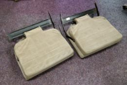 Automobilia  - a pair of Land Rover 90 series rear seats