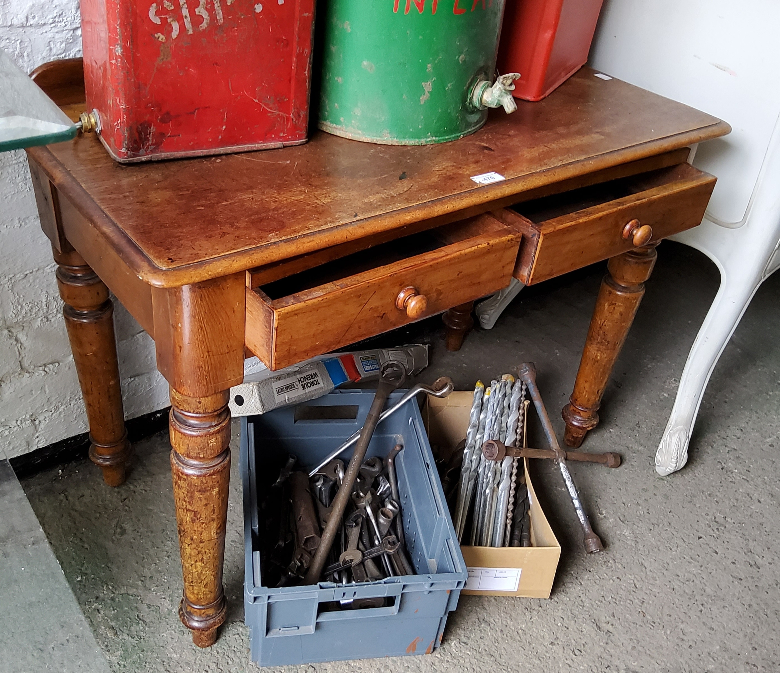 A Victorian dressing table c.1880