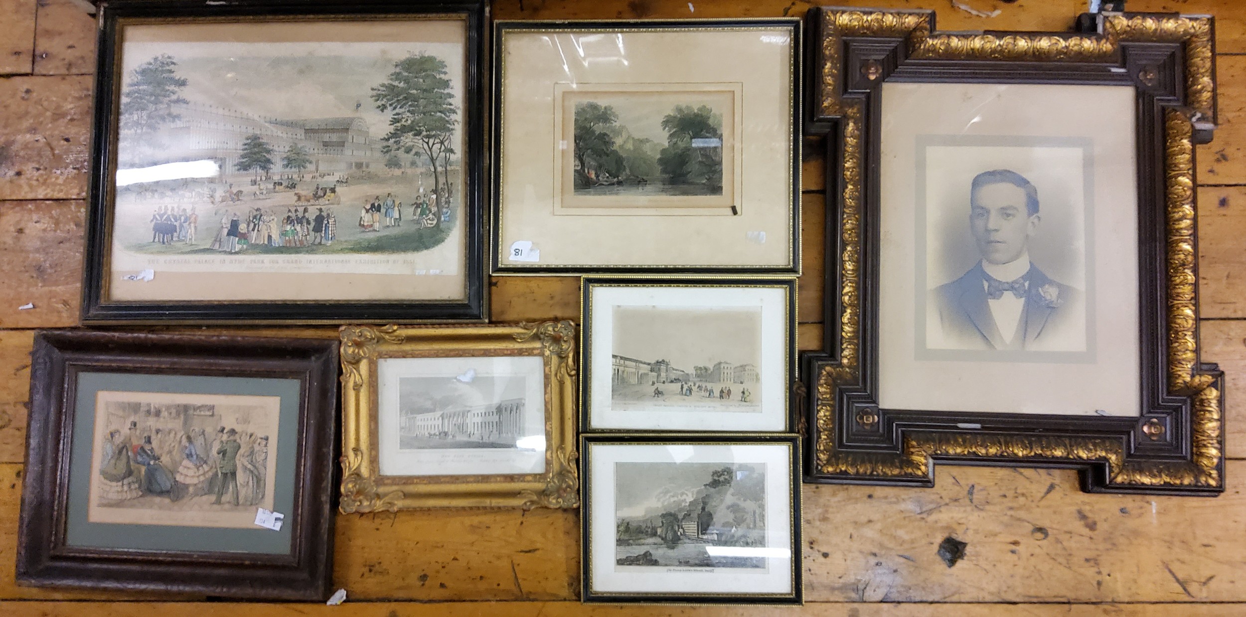 Pictures & Prints - Engravings including Read & Co, Engravers & Printers, 10 Johnson's Ct. Fleet St.