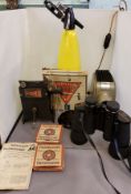 Film & Television - a Pathescope Ace projector, film reels Fireman Mickey;  Charlie Chaplin the