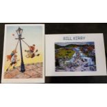 Bill Kirby, One-Man Show pamphlet, Derwent-Wye Fine Art;   Bill Kirby, by and after, Lamp Post,