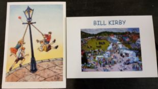 Bill Kirby, One-Man Show pamphlet, Derwent-Wye Fine Art;   Bill Kirby, by and after, Lamp Post,