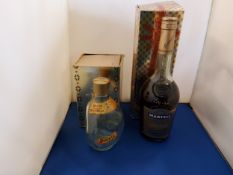 Martell Fine Cognac, 75cl, boxed;  Single Highland Malt Scotch Whisky;  etc
