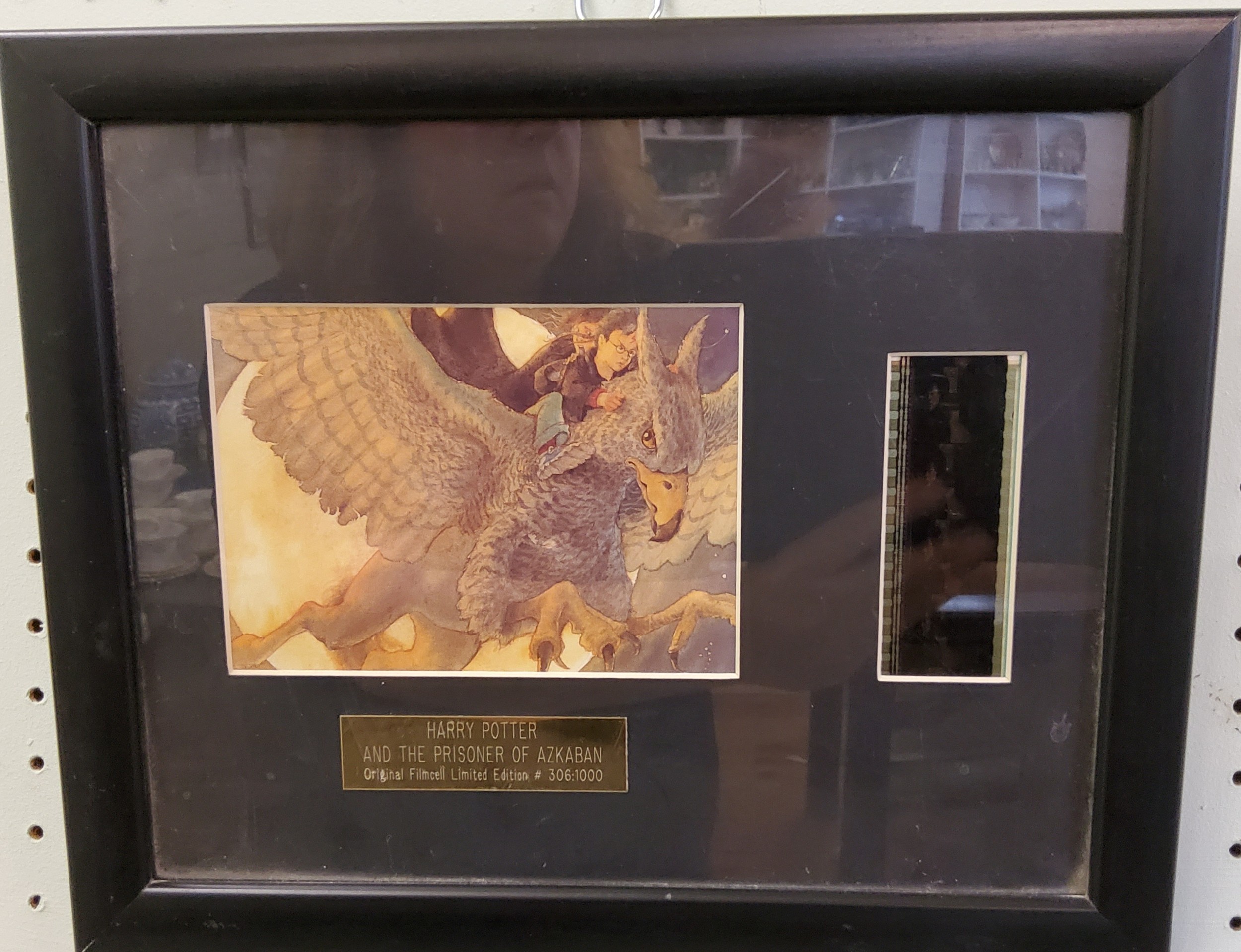 Harry Potter and The Prisoner of Azzkaban original filmcell limited edition 306/1000, framed