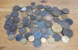 Numismatics - Early copper coinage, medallions and tokens, Roman and later, mainly British, some