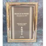 A silver easel photograph frame, 18cm x 13cm, Francis Howard, Sheffield 2018