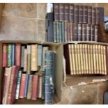 Books - Odhams Press Limited, Charles Dickens, 17 volumes;  Royal Dictionary Cyclopedia;  etc
