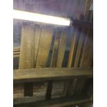 Mahogany planks, various lengths Please note this lot is located offsite and needs to be collected