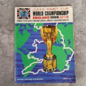 Football Interest - Jules Rimet Cup World Championship, England 1966 Official Souvenir Programme