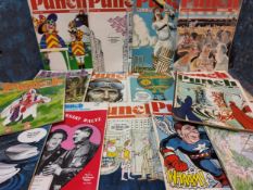 Punch Magazines including 1988 (38 issues); 1989 (46 issues); 1990 (44 issues); 1991 (52 issues);