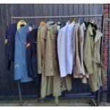 Militaria - Uniforms - various WWII reenactment uniforms, including an original RAF mess jacket;