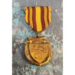 A WW2 British Dunkerque 1940 medal. French issued commemorative medal provided to Veterans of