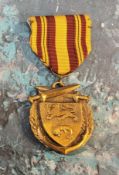 A WW2 British Dunkerque 1940 medal. French issued commemorative medal provided to Veterans of