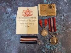 Awarded to '1497119 BDR. Trower R.A. George VI medal, etched "For Bravery In The Field" to back, (