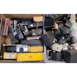 Vintage Cameras - Kodak Instamatic 100;  Brownie Reflex;   Brownie Junior;  Nikon, Yashica matic;