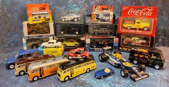 Model Cars - a Corgi Vanguards 1/43 scale model Rover 3500, boxed;  a New Ray Toys Ford Mustang