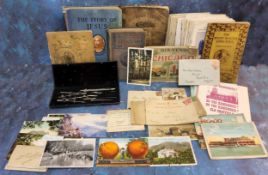 Postcards & Ephemera - various early 20th century Canadian and American postcards including an