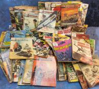 Approx. 190 Commando War Stories in Pictures comic books 1970s to 80s; various children's annuals